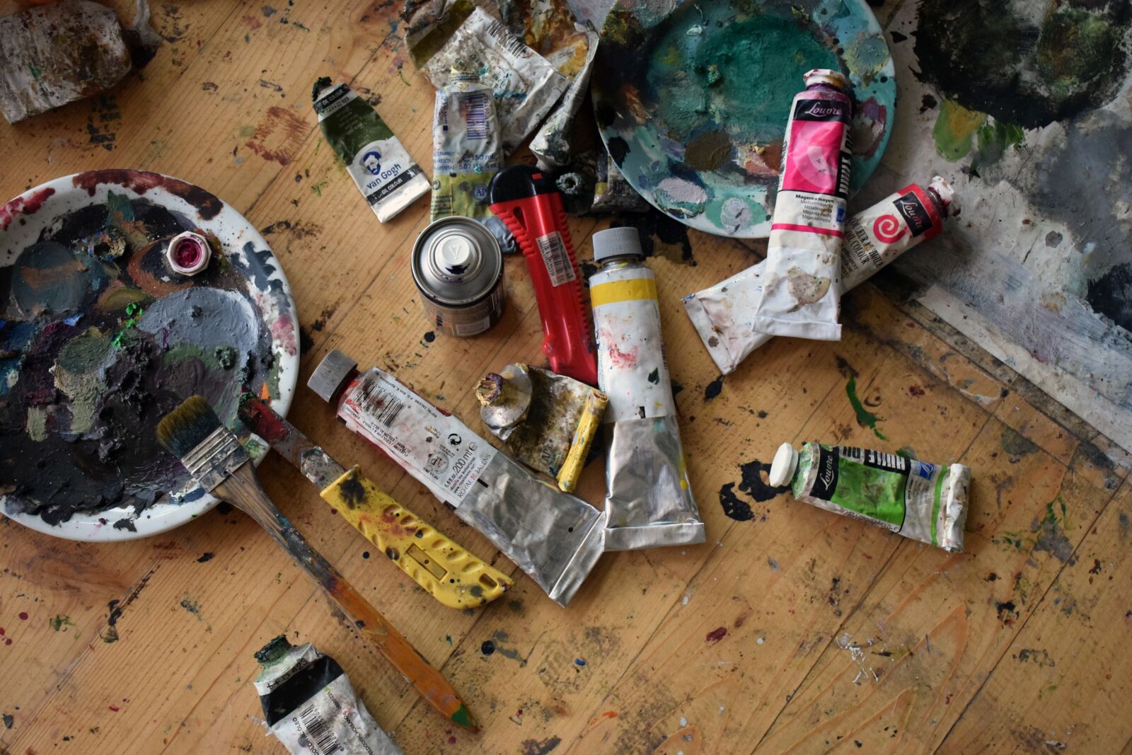 Nikon D5300 sample photo. Tube, colors, paint photography