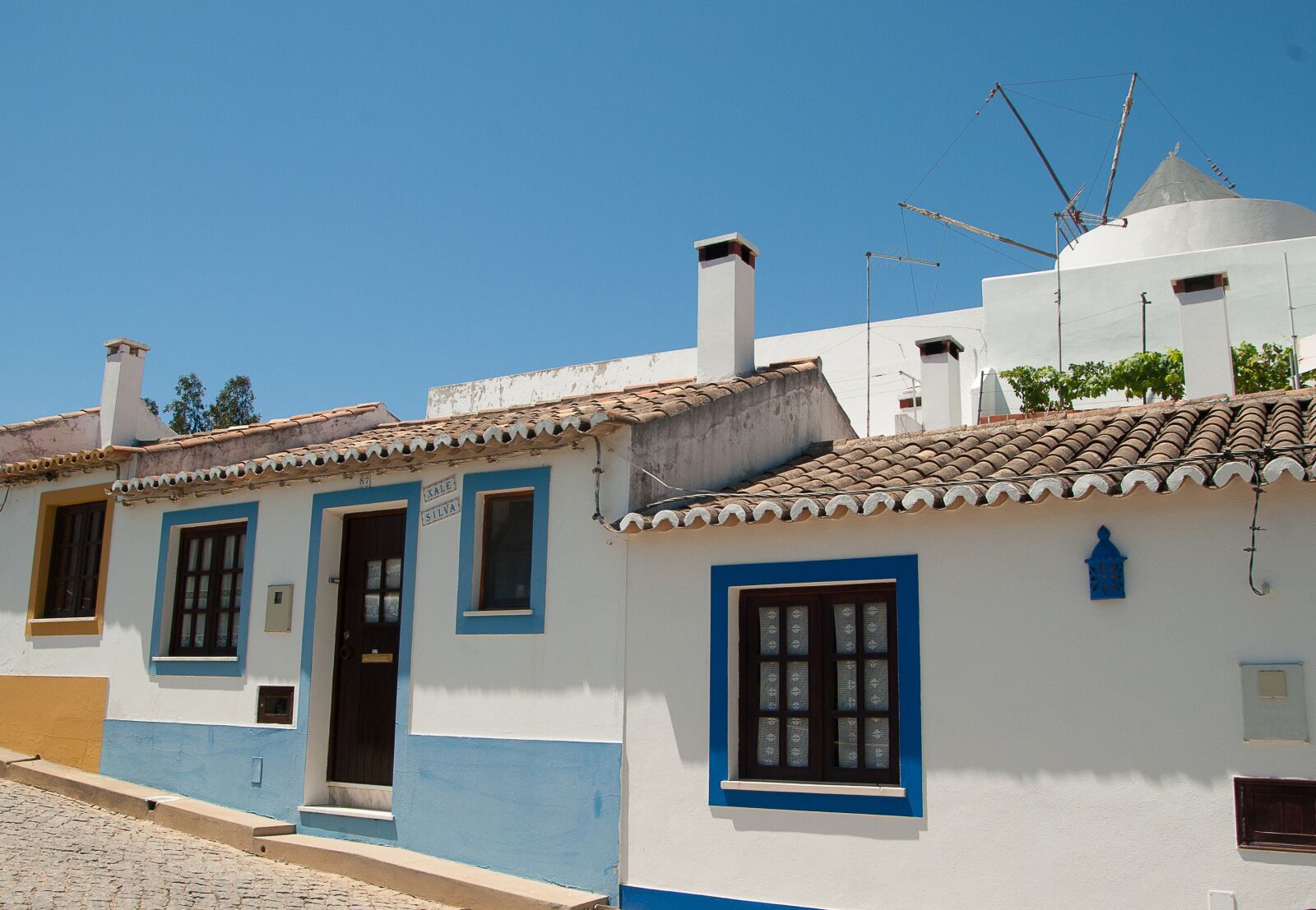 Pentax K10D sample photo. Portugal, village, mill photography