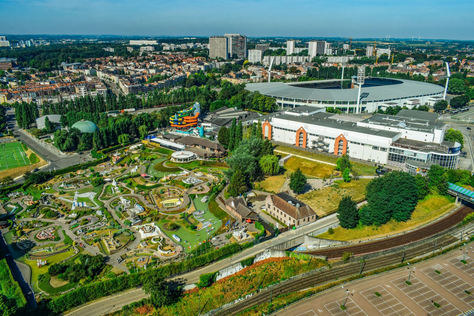 Nikon D3300 sample photo. Belgium, brussels, aerial view photography