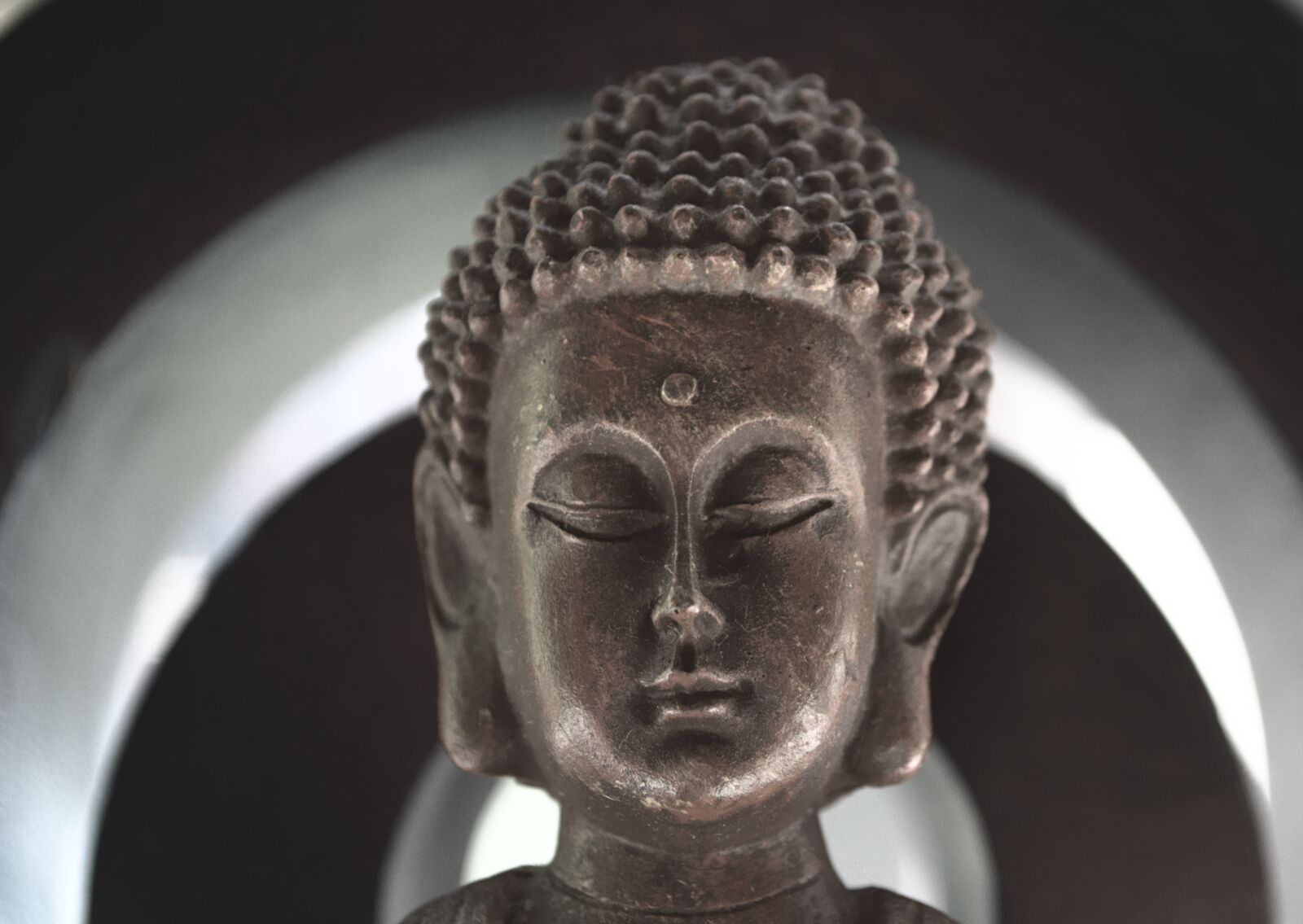 Nikon D3100 sample photo. Buddha, thai, head photography