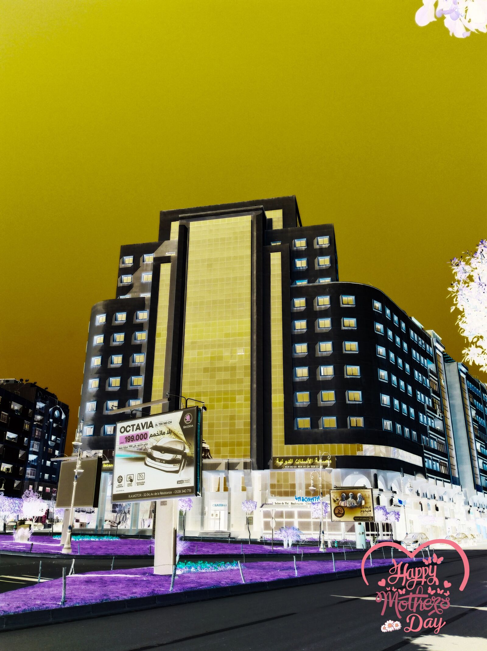 Xiaomi Redmi 8 sample photo. Street, buildings, color photography