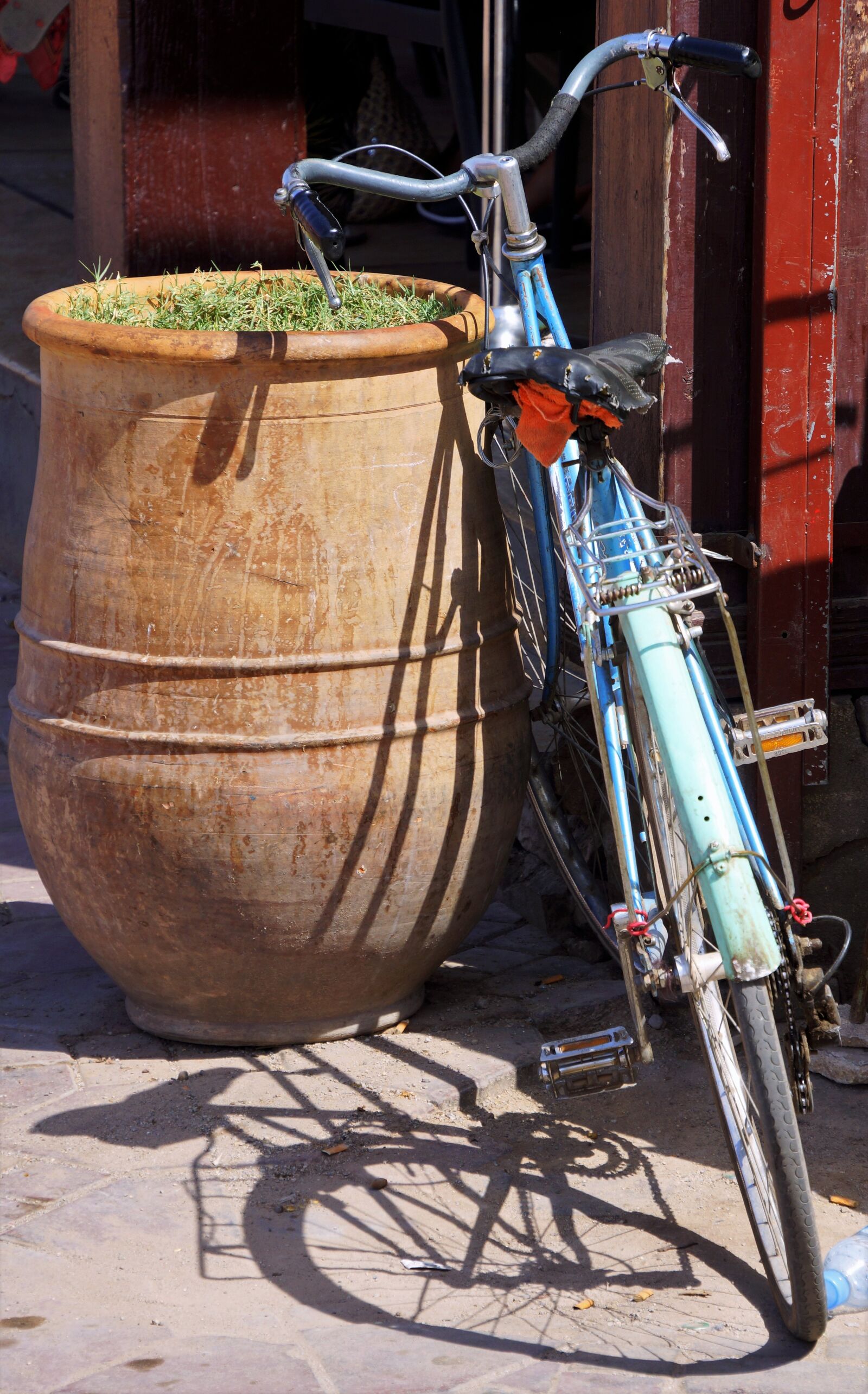 Sony Alpha NEX-7 sample photo. Bicycle, morocco, shadow photography