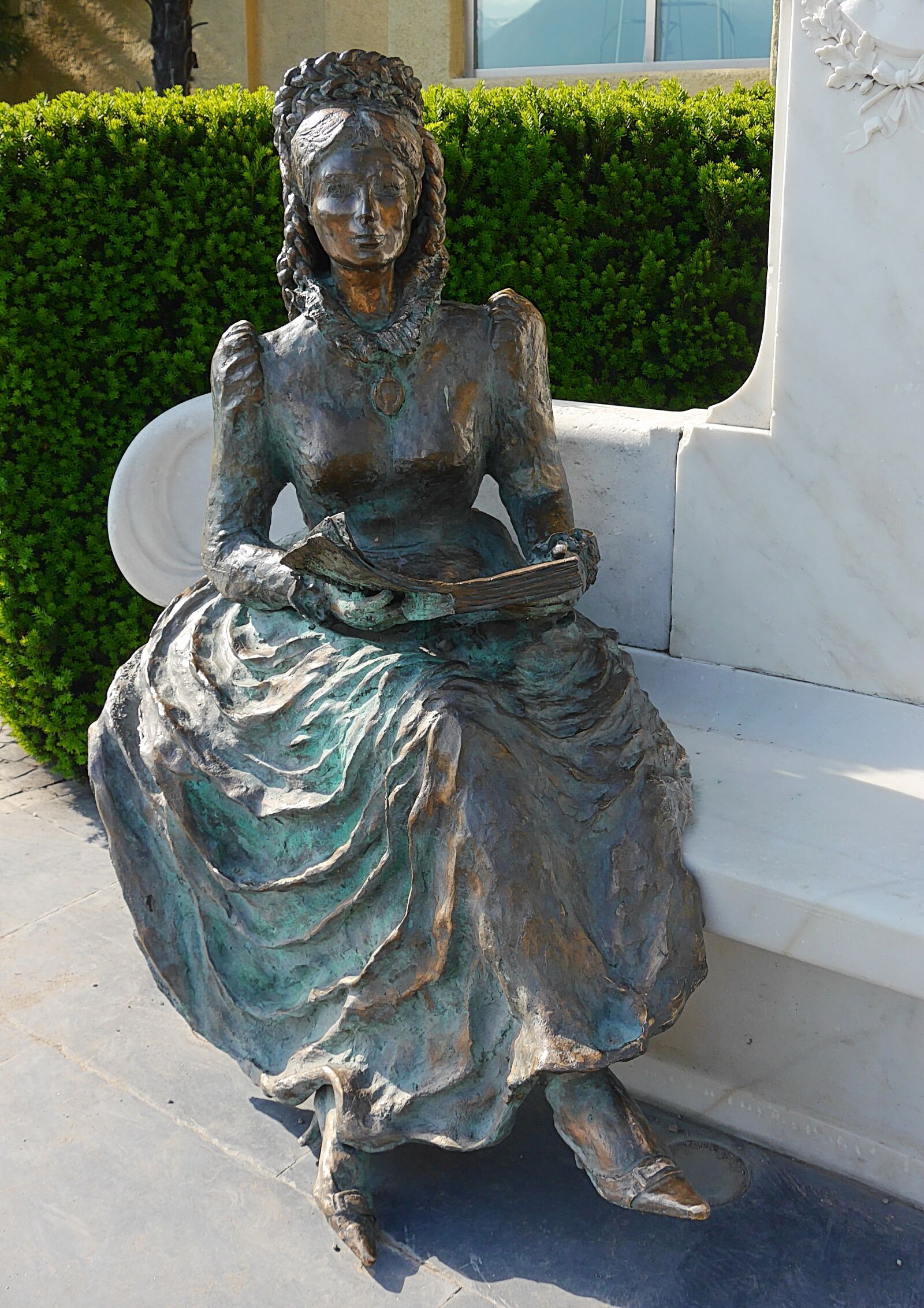 Panasonic Lumix DMC-G6 sample photo. Empress sissi, trauttmansdorff castle photography
