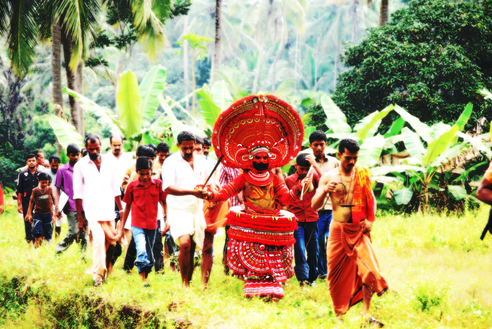 Nikon D80 sample photo. Theyyam, the, art, of photography