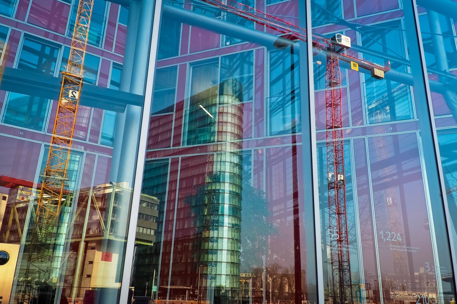 Olympus OM-D E-M10 sample photo. Architecture, mirroring, modern photography
