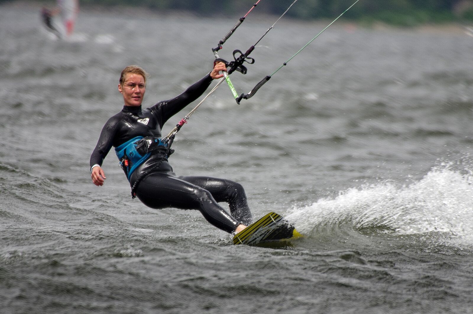 Pentax K-3 sample photo. Kitesurfing, water, summer photography