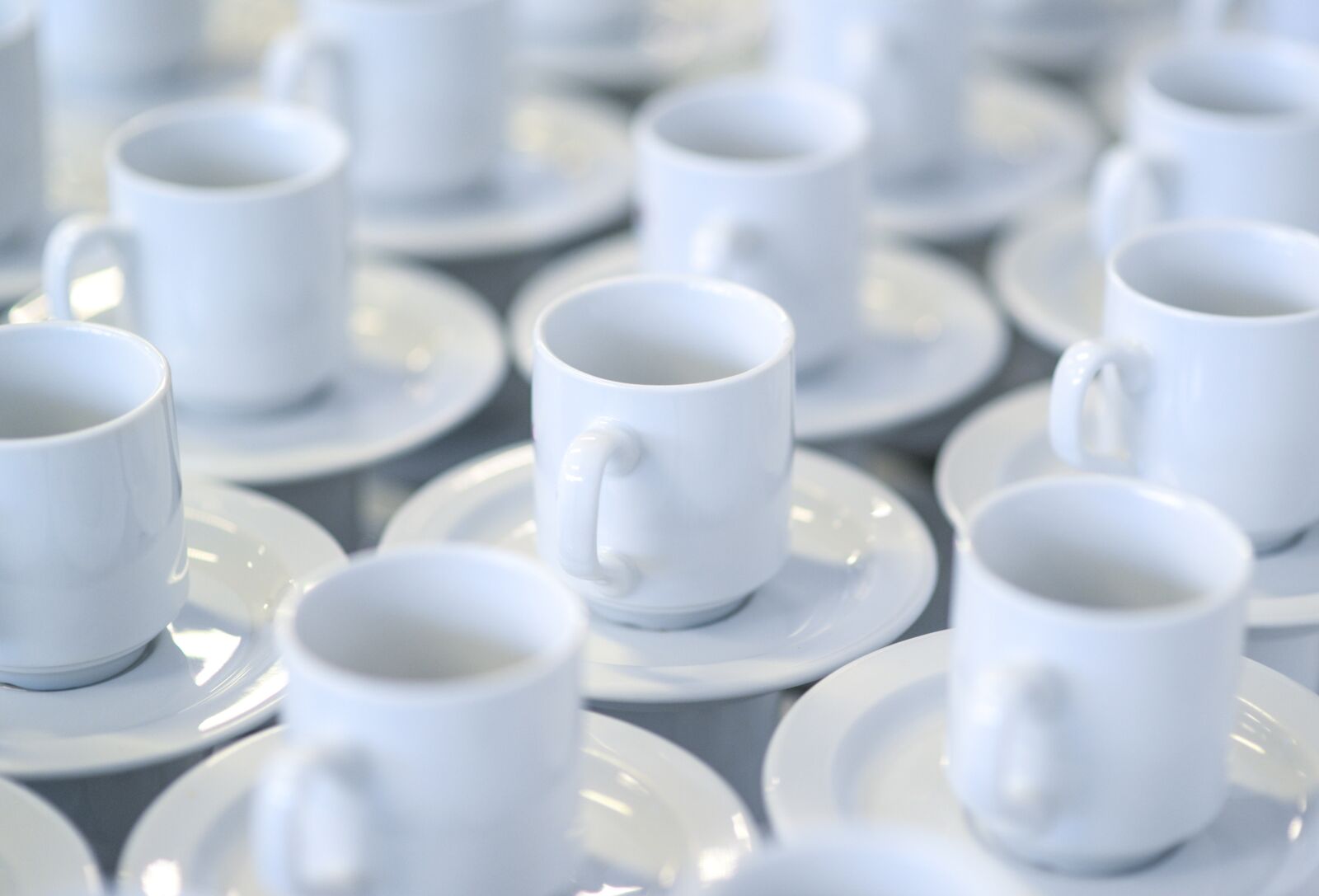 Nikon D610 sample photo. Coffee, cups, stacked photography