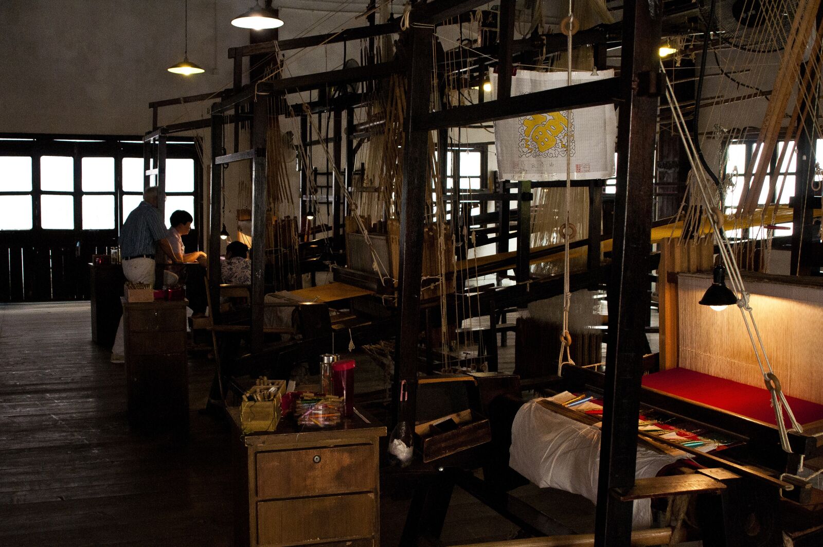 Nikon D300S sample photo. Wuzhen, brocade silk weaving photography