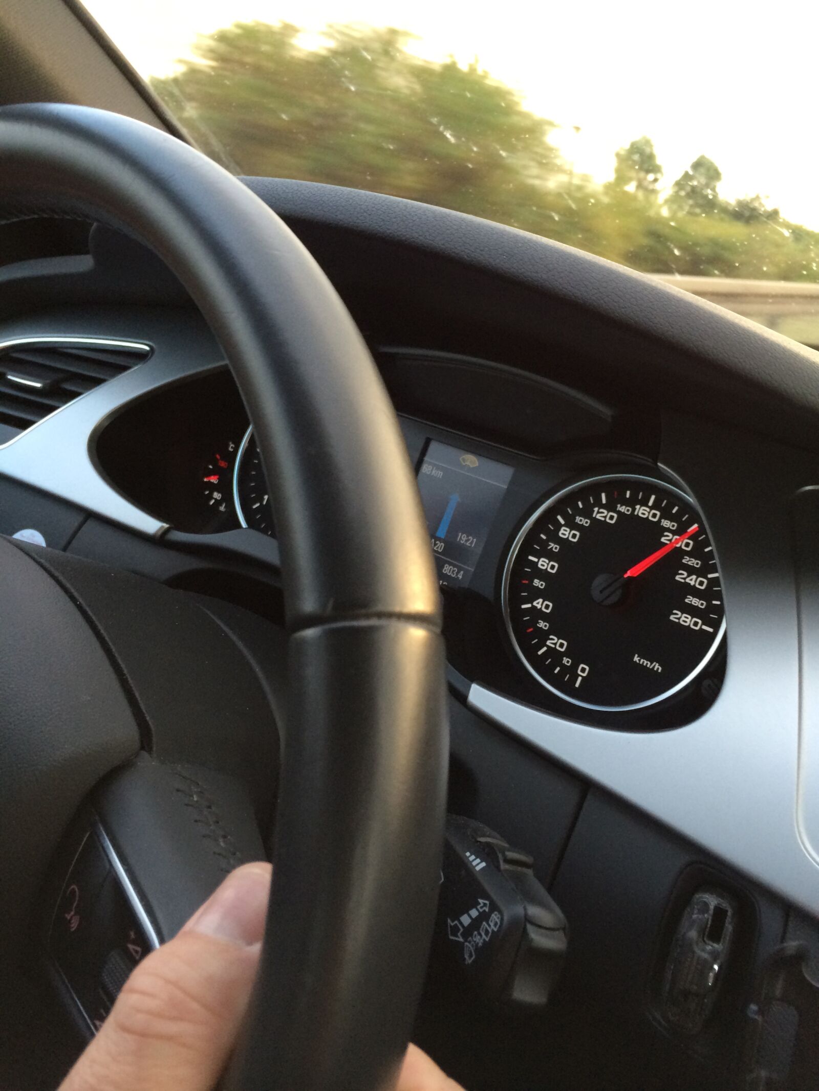 iPhone 5s back camera 4.12mm f/2.2 sample photo. Speed, fast, highway photography