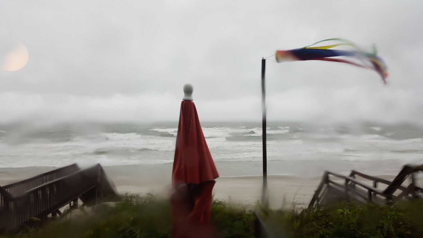 Samsung Galaxy Note5 sample photo. Storm, beach, ocean photography