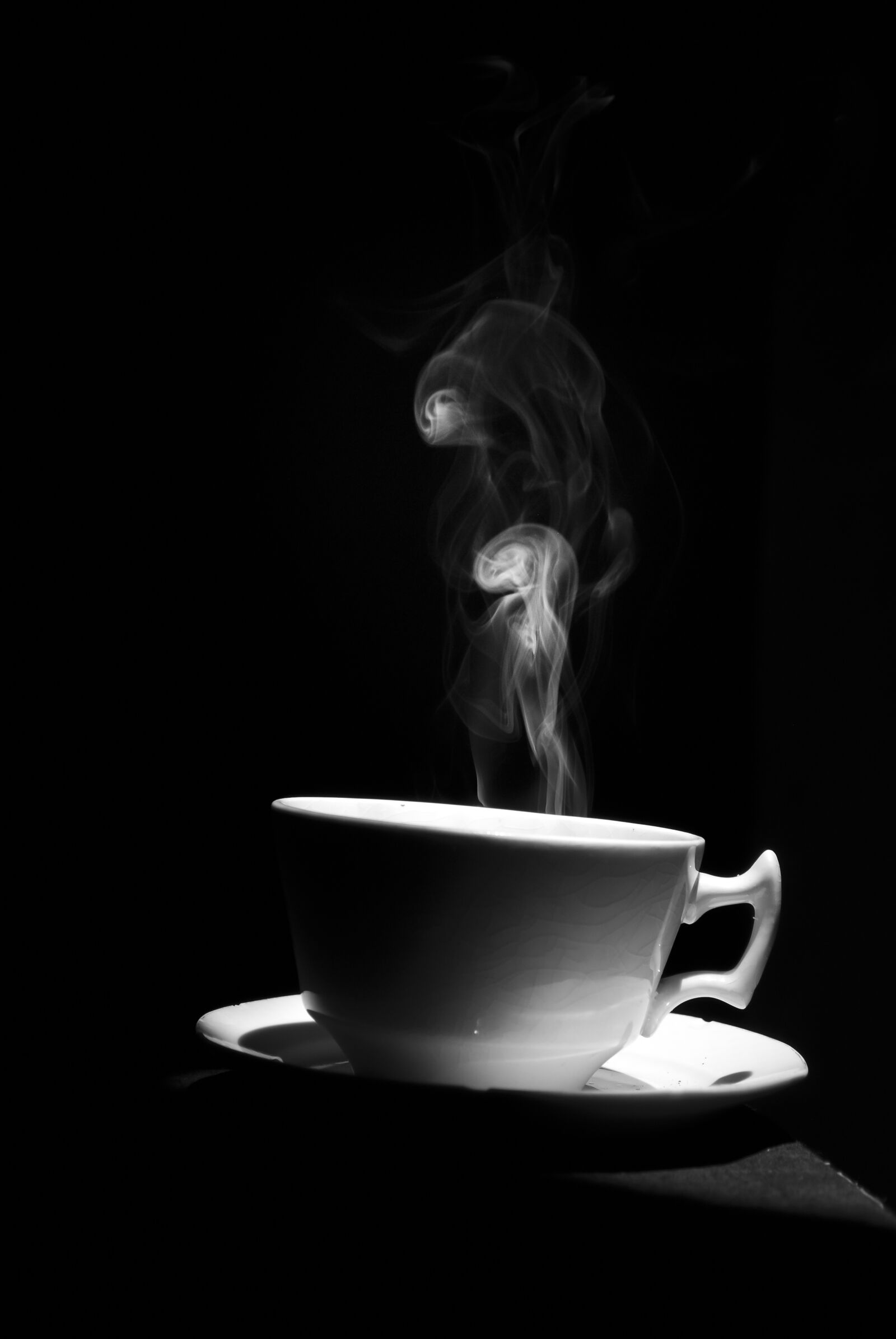 Nikon D60 sample photo. Coffee, cup, dark photography