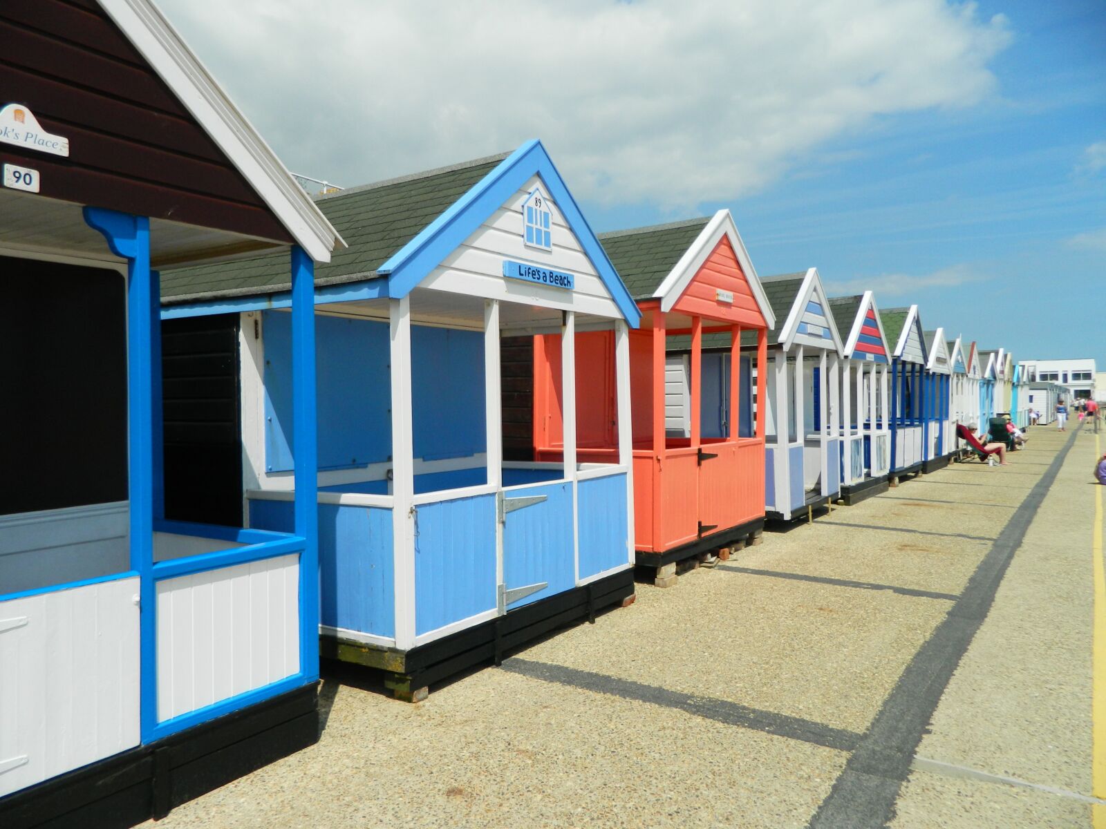 Nikon Coolpix L120 sample photo. Beach hut, southwold, suffolk photography