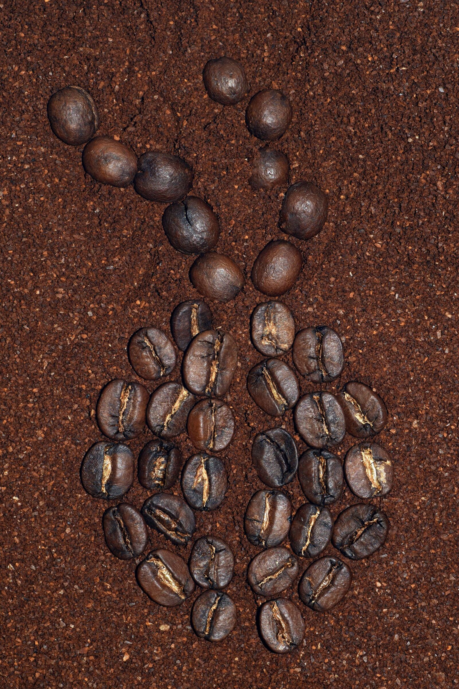 Nikon D3300 sample photo. Coffee, texture, dark, brown photography