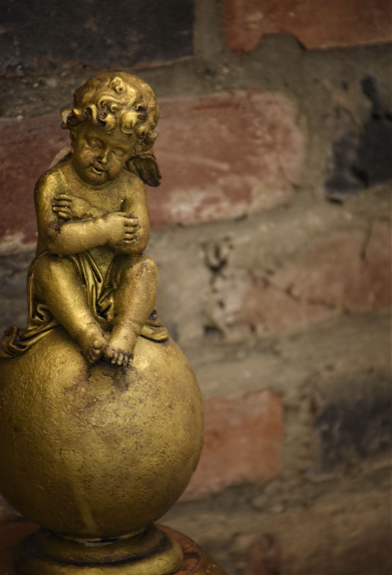 Nikon D7200 sample photo. Angel, angel figure, sculpture photography