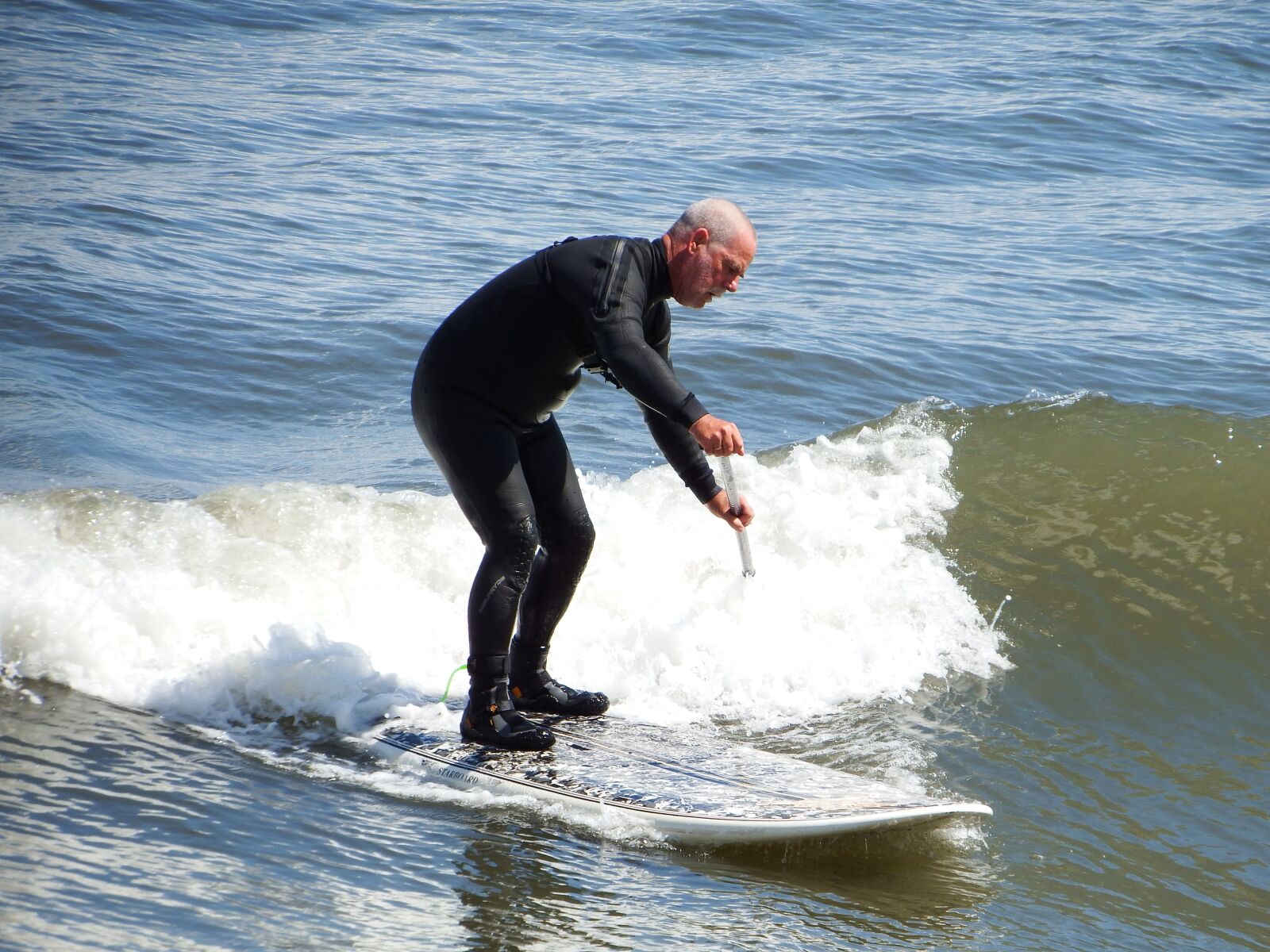 Fujifilm FinePix S1 sample photo. Sea, surf, zoom photography