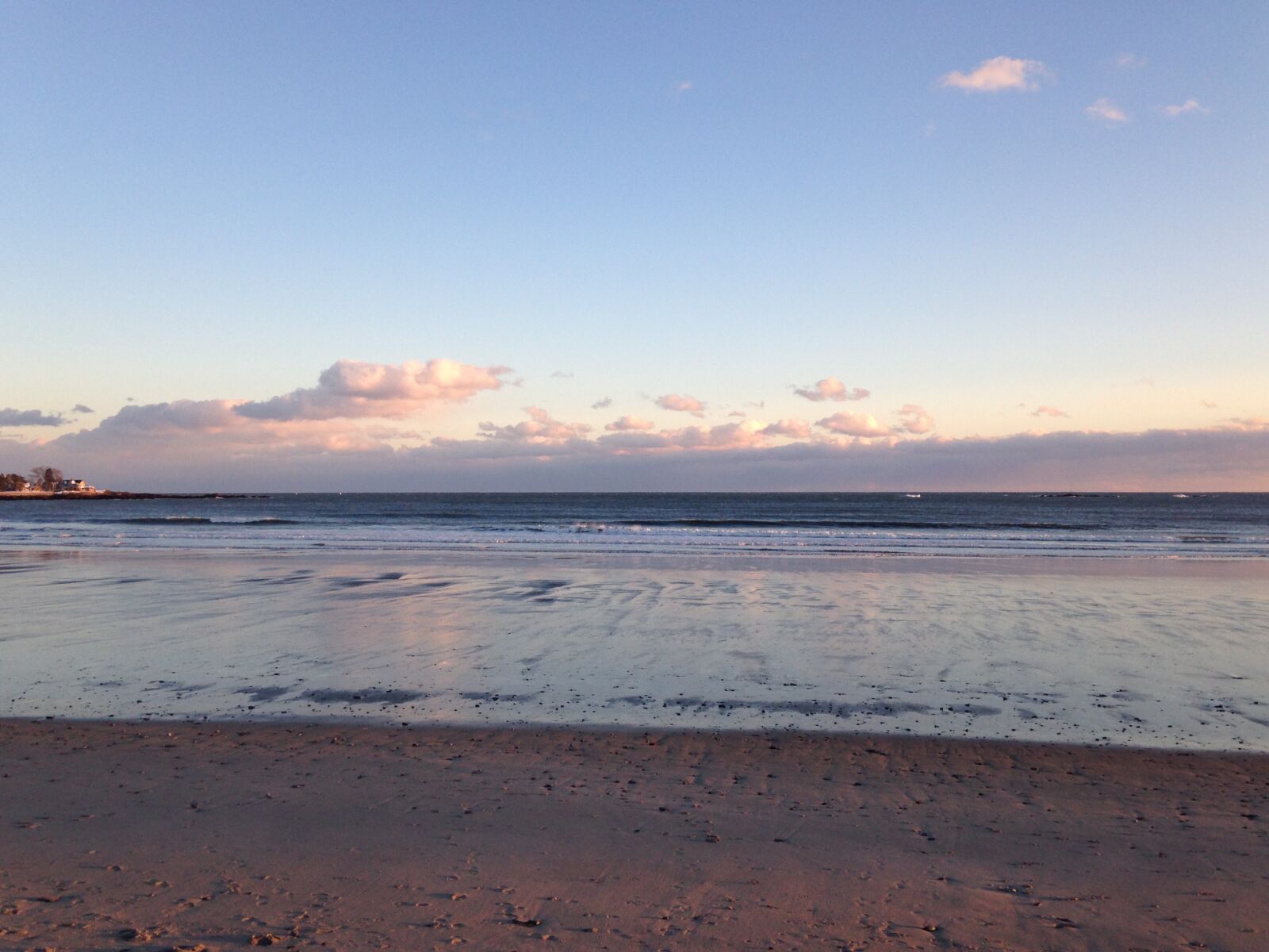 Apple iPhone 5 sample photo. Ocean, snow, clouds photography