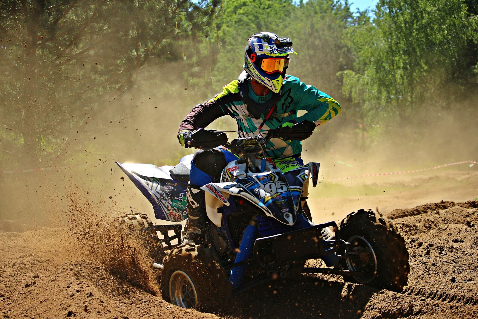 Canon EOS 100D (EOS Rebel SL1 / EOS Kiss X7) sample photo. Motocross, quad, atv photography
