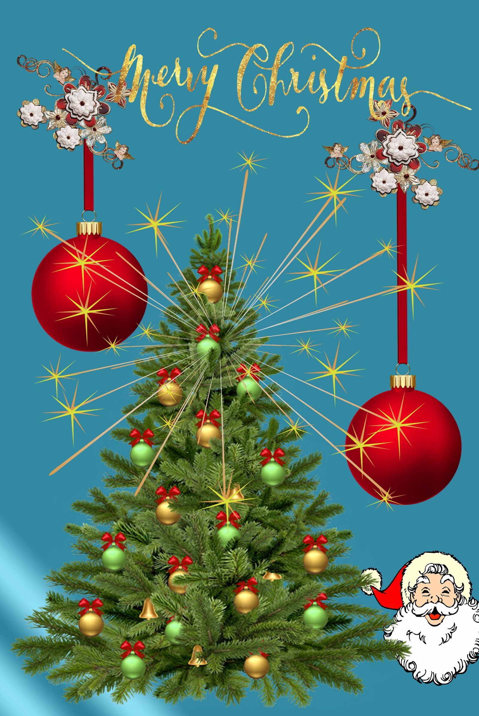 Nikon D3000 sample photo. Christmas, christmas card, celebration photography