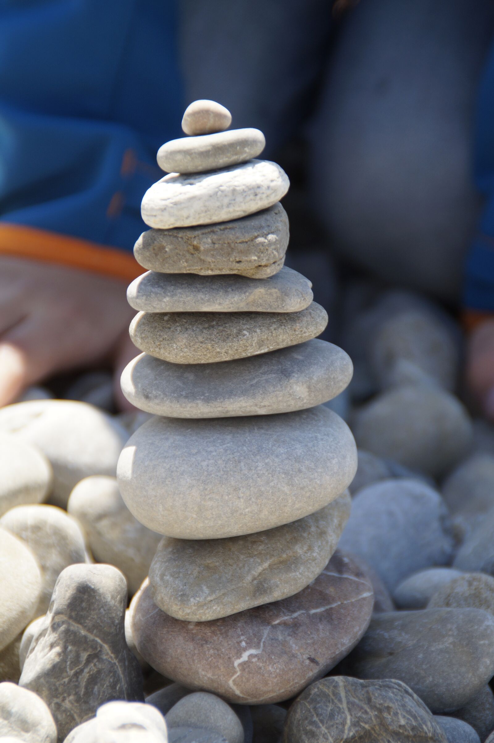 Sony SLT-A58 sample photo. Cairn, stone tower, stones photography