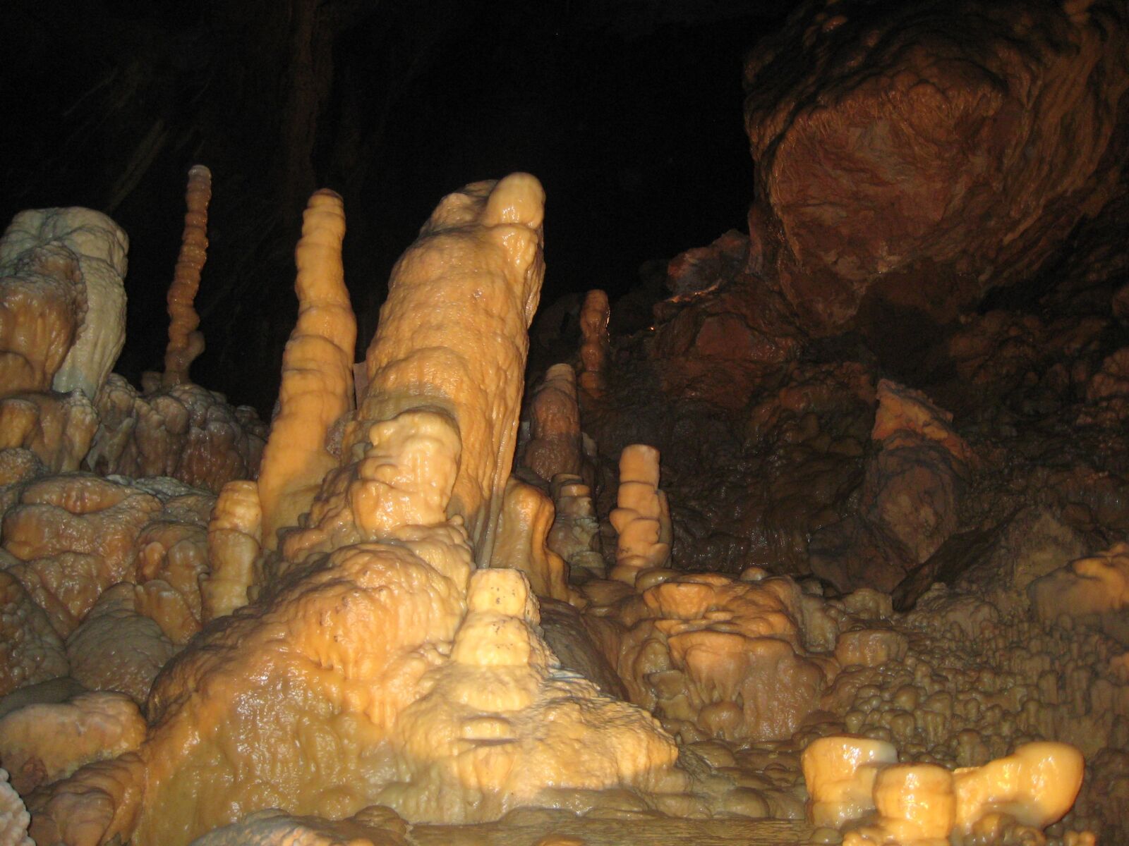 Canon DIGITAL IXUS 75 sample photo. Cave, stalagmite, stalactite photography