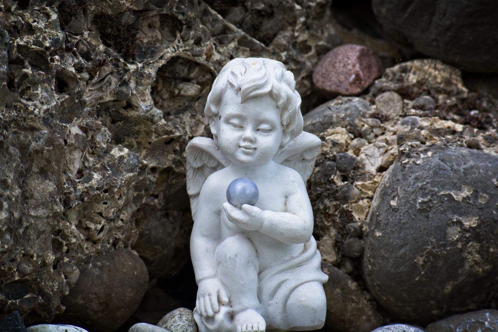 Nikon D7100 sample photo. Angel, figure, sculpture photography