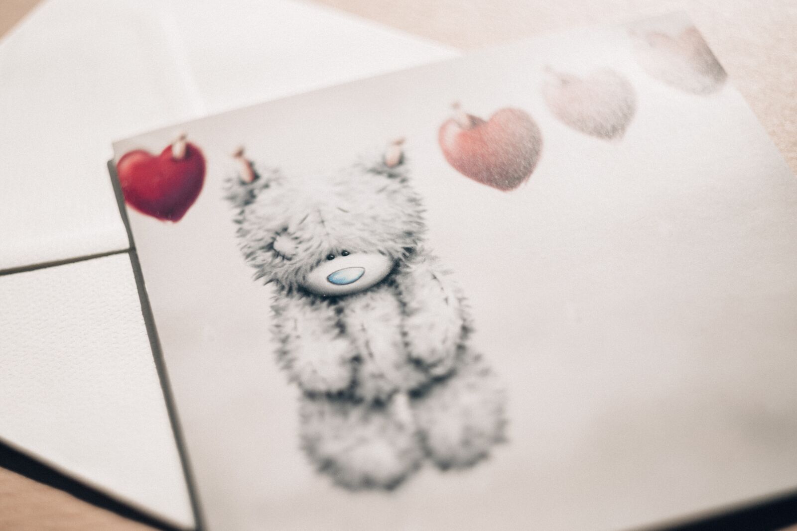 Canon EOS 6D sample photo. Bear, letter, valentines photography