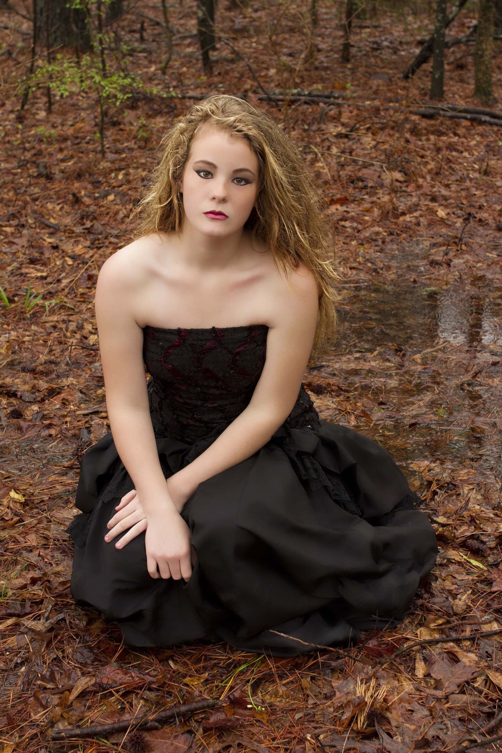 Canon EOS 7D sample photo. Black, gothic, rain photography