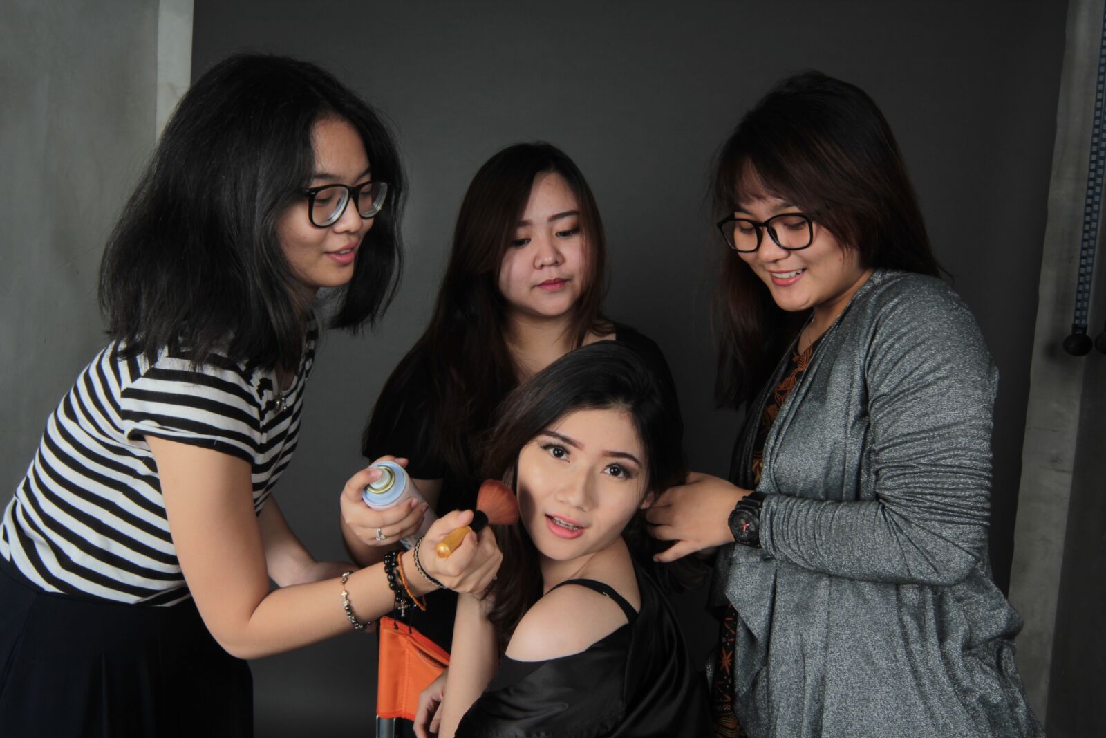 Canon EOS 60D sample photo. Makeup, girl, studio photography