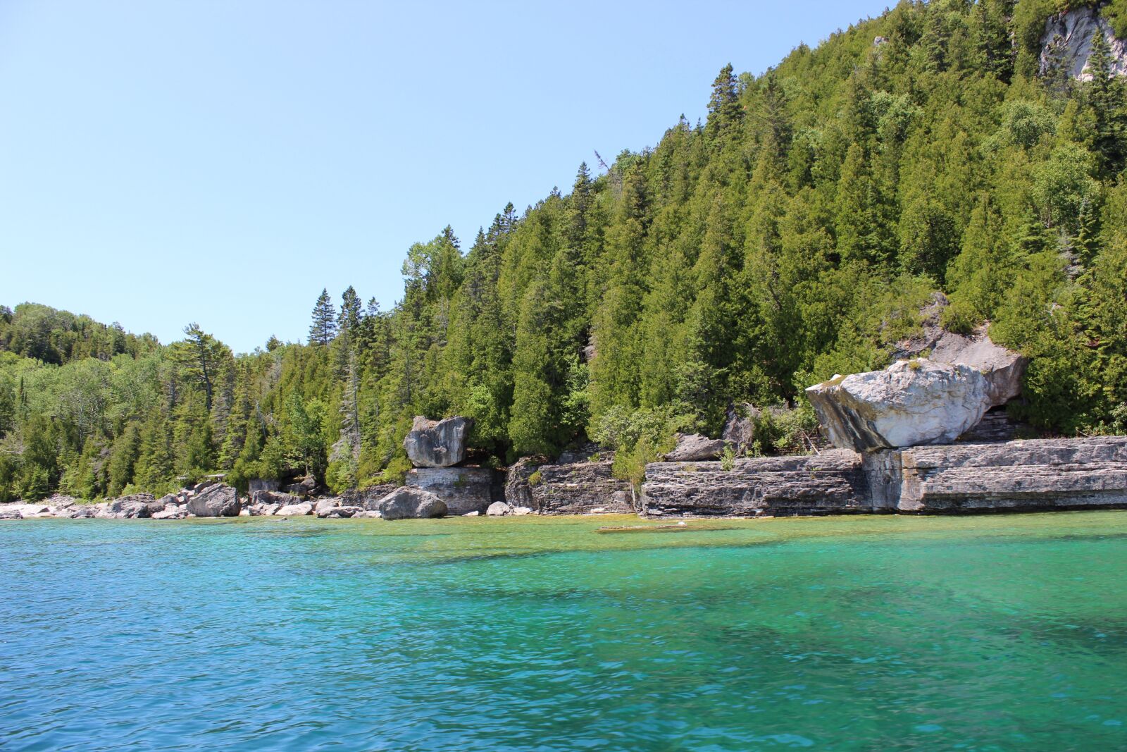 Canon EOS 600D (Rebel EOS T3i / EOS Kiss X5) sample photo. Flowerpot island, georgian bay photography
