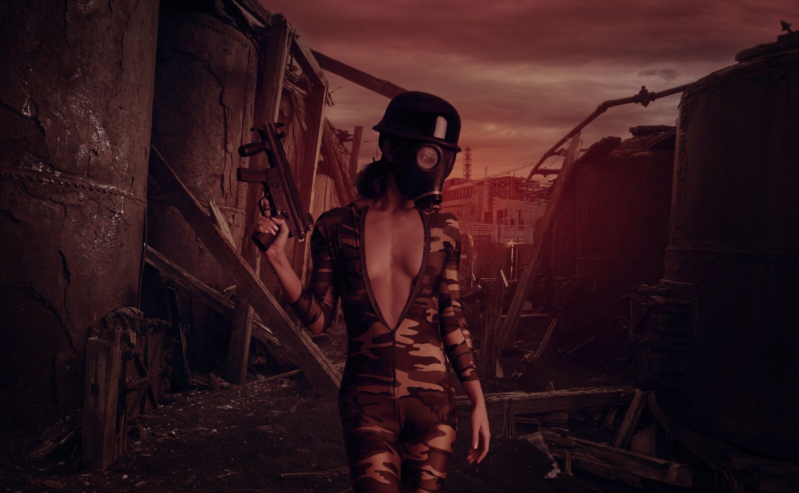 Canon EOS 60D sample photo. Photoshop, nuclear, prypjat photography