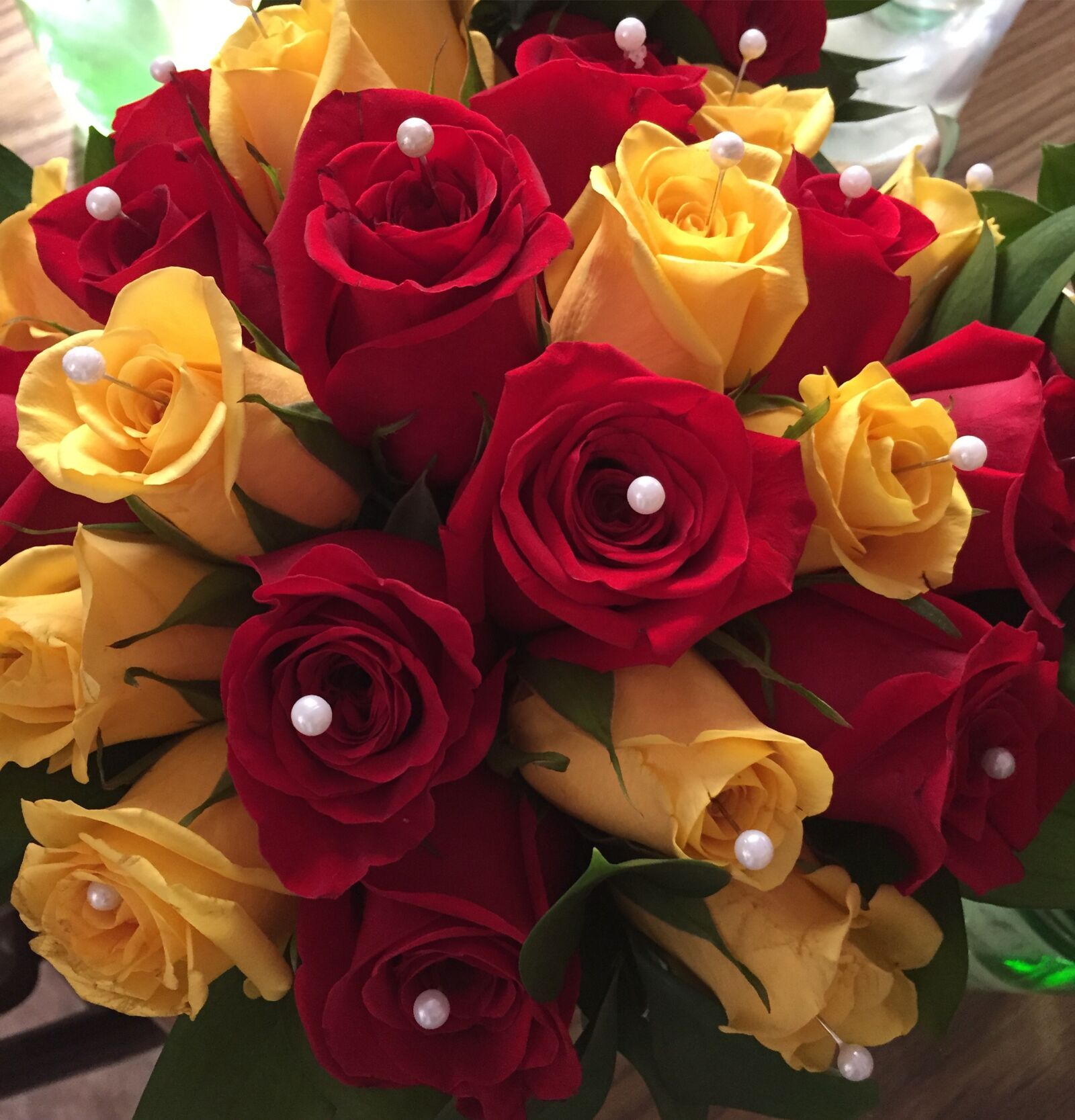 Apple iPhone 6 sample photo. Roses, bouquet, decoration photography