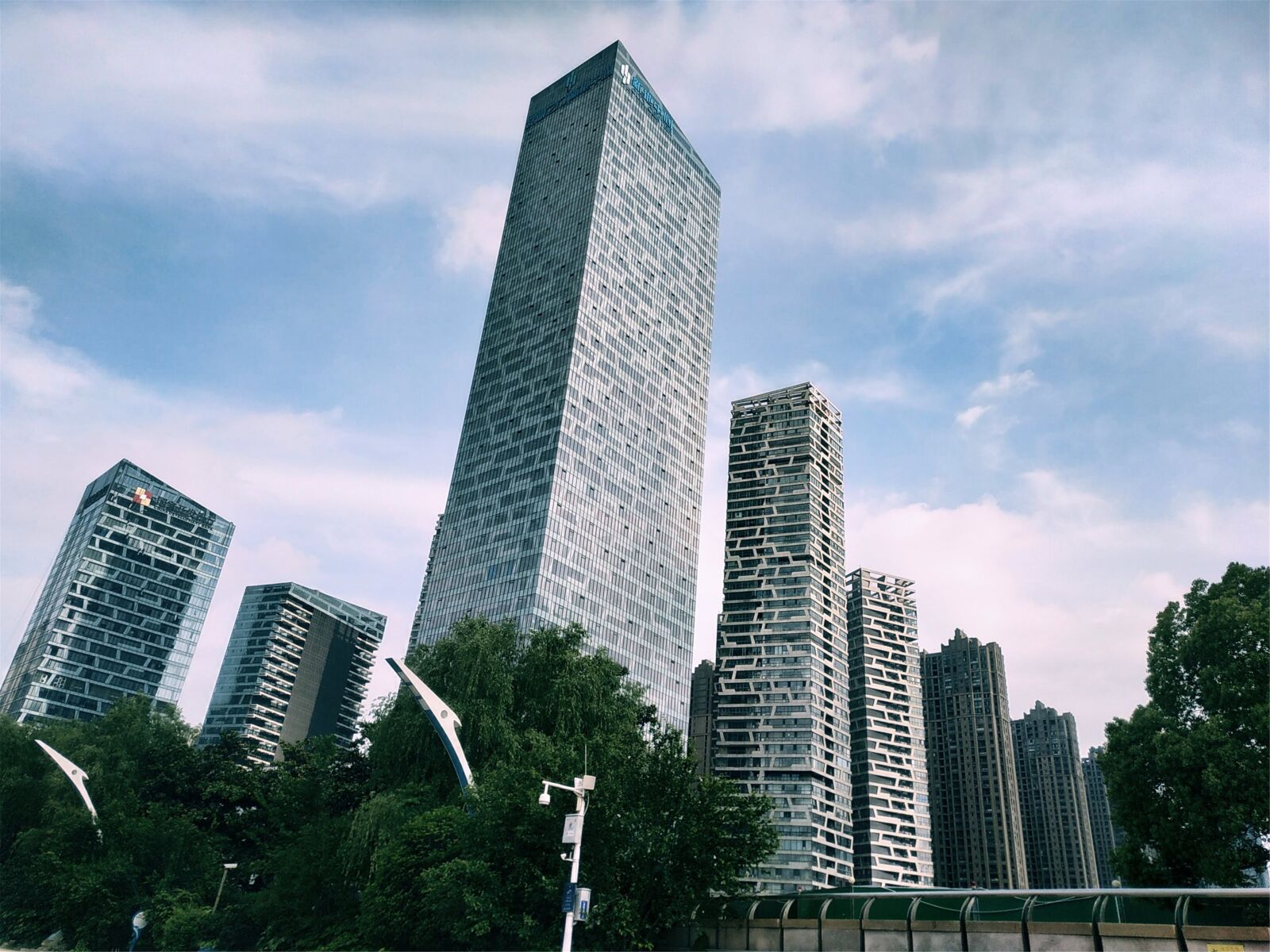 Xiaomi Redmi Note 5 sample photo. Hefei, sky, building photography