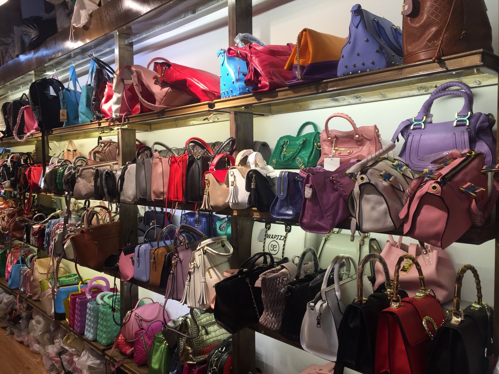 Apple iPhone 6 sample photo. Bags, market, shopping photography