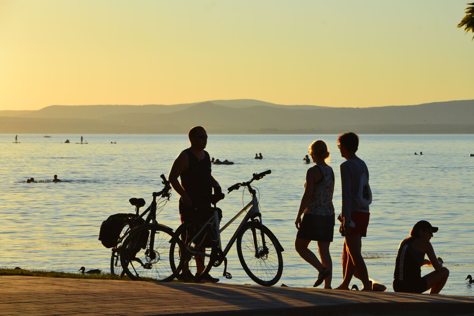 Nikon D3100 sample photo. Lake balaton, water, lake photography
