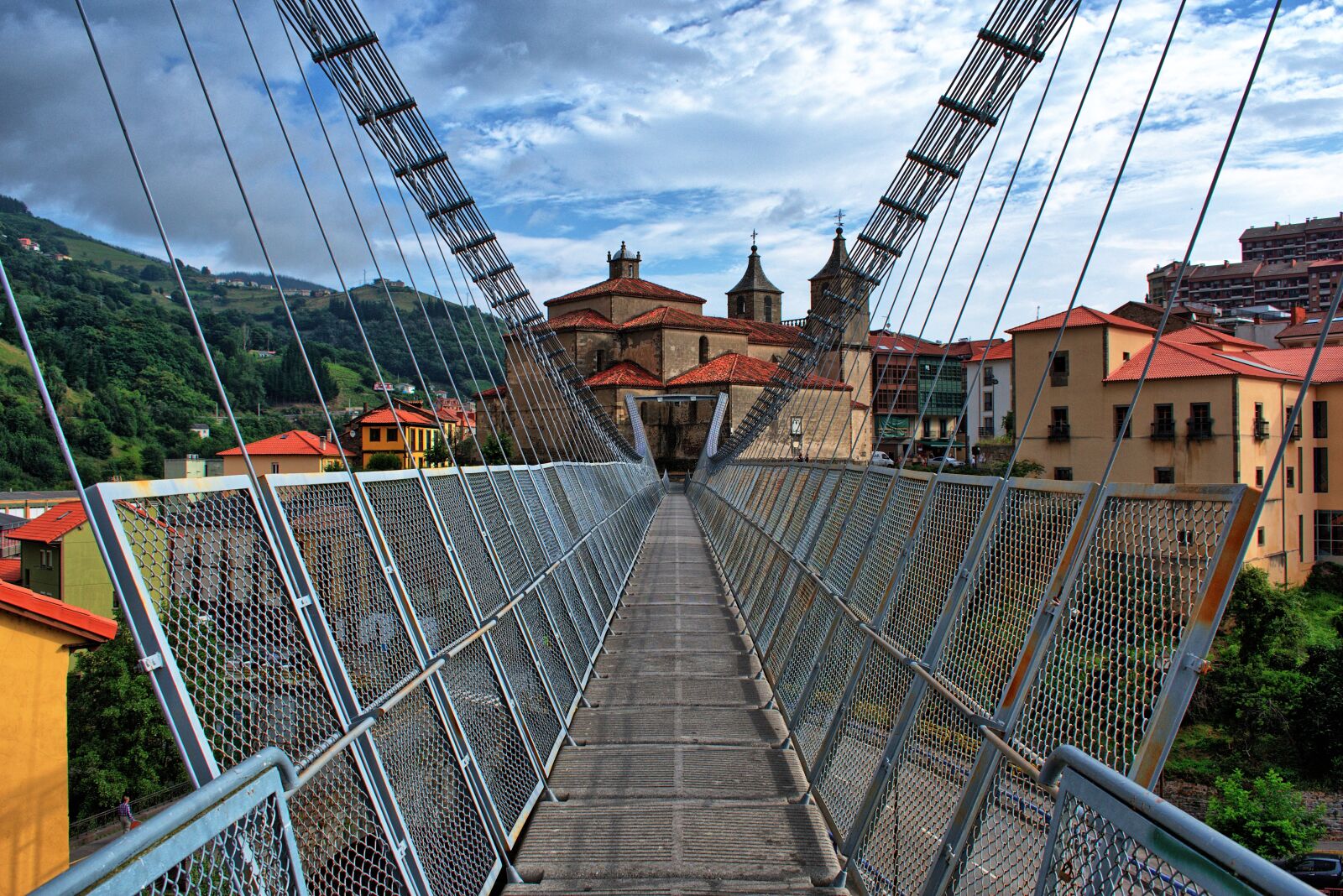 Nikon D3400 sample photo. Church, bridge, landscape photography