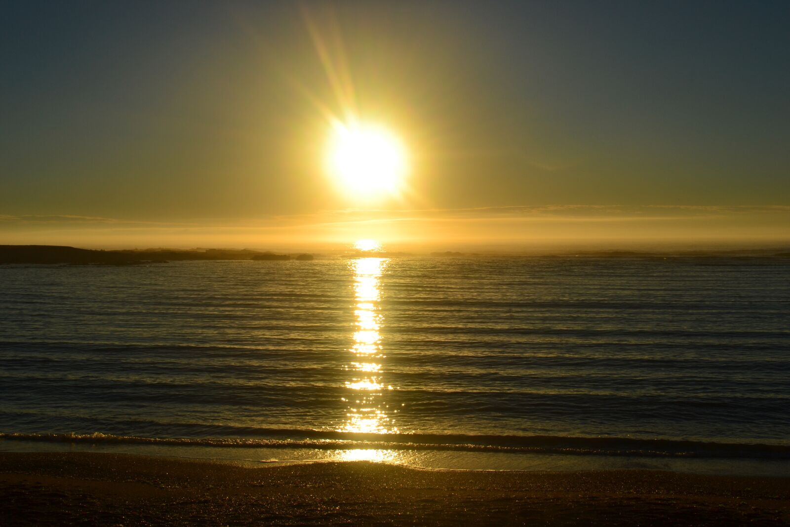 Nikon D3100 sample photo. Sunset, nature, horizon photography