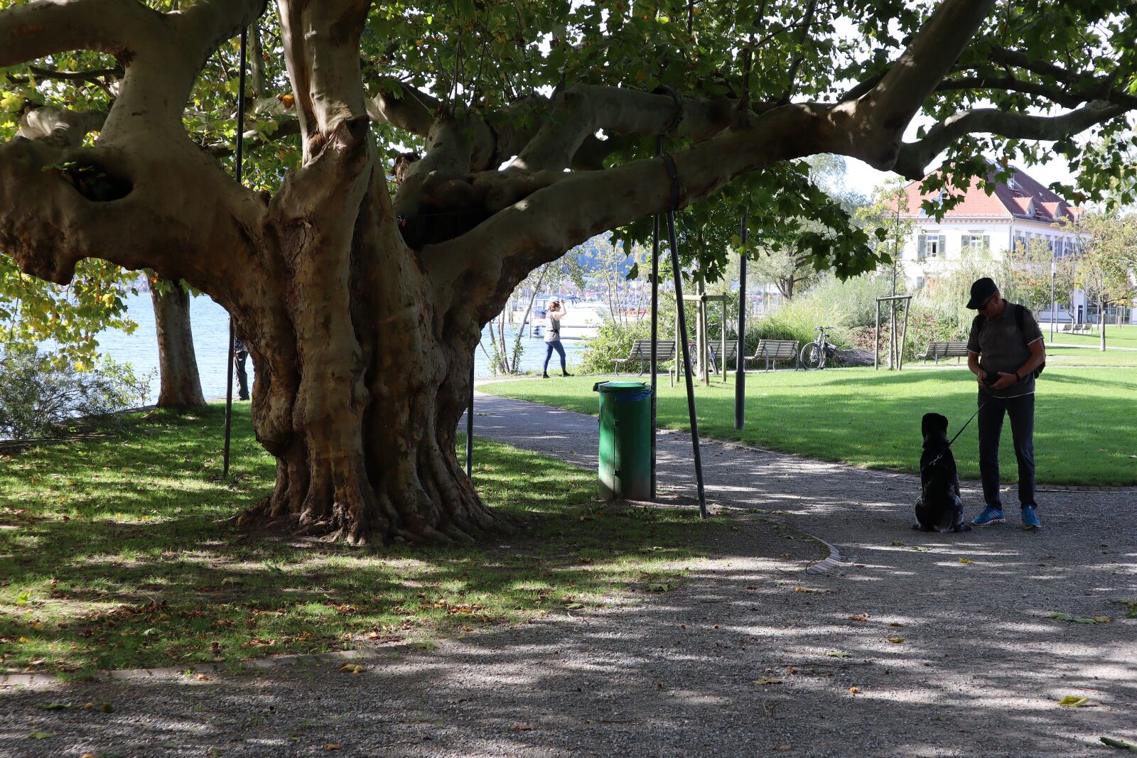 Canon EF-M 15-45mm F3.5-6.3 IS STM sample photo. Dog, human, man photography