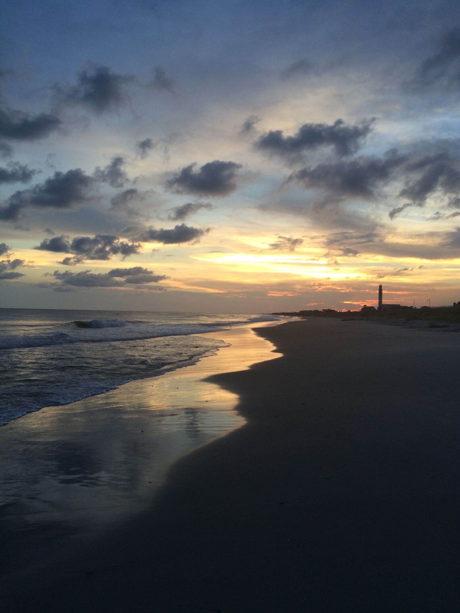 iPhone 5s back camera 4.15mm f/2.2 sample photo. Beach, sunset, lighthouse photography