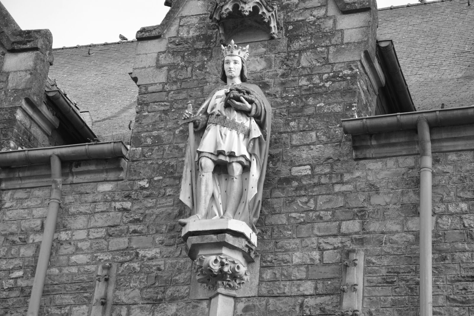 Nikon D5200 sample photo. Church acign , brittany photography