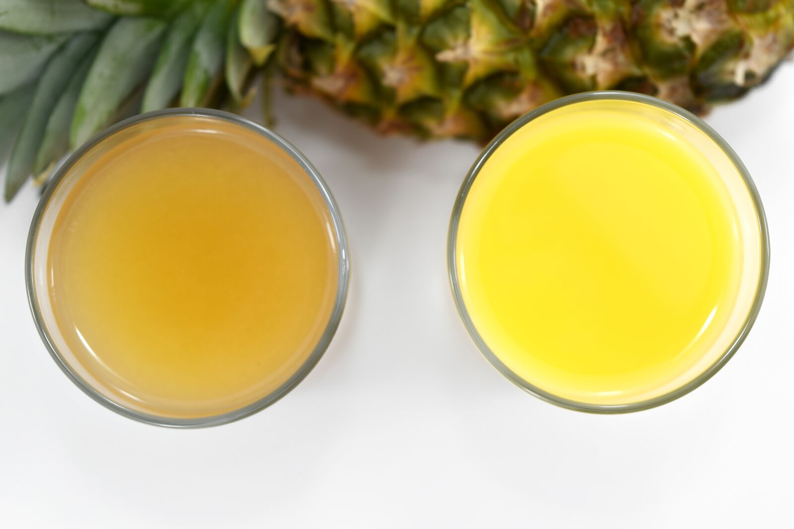 Nikon D5500 sample photo. Fruit juice, glass, pineapple photography