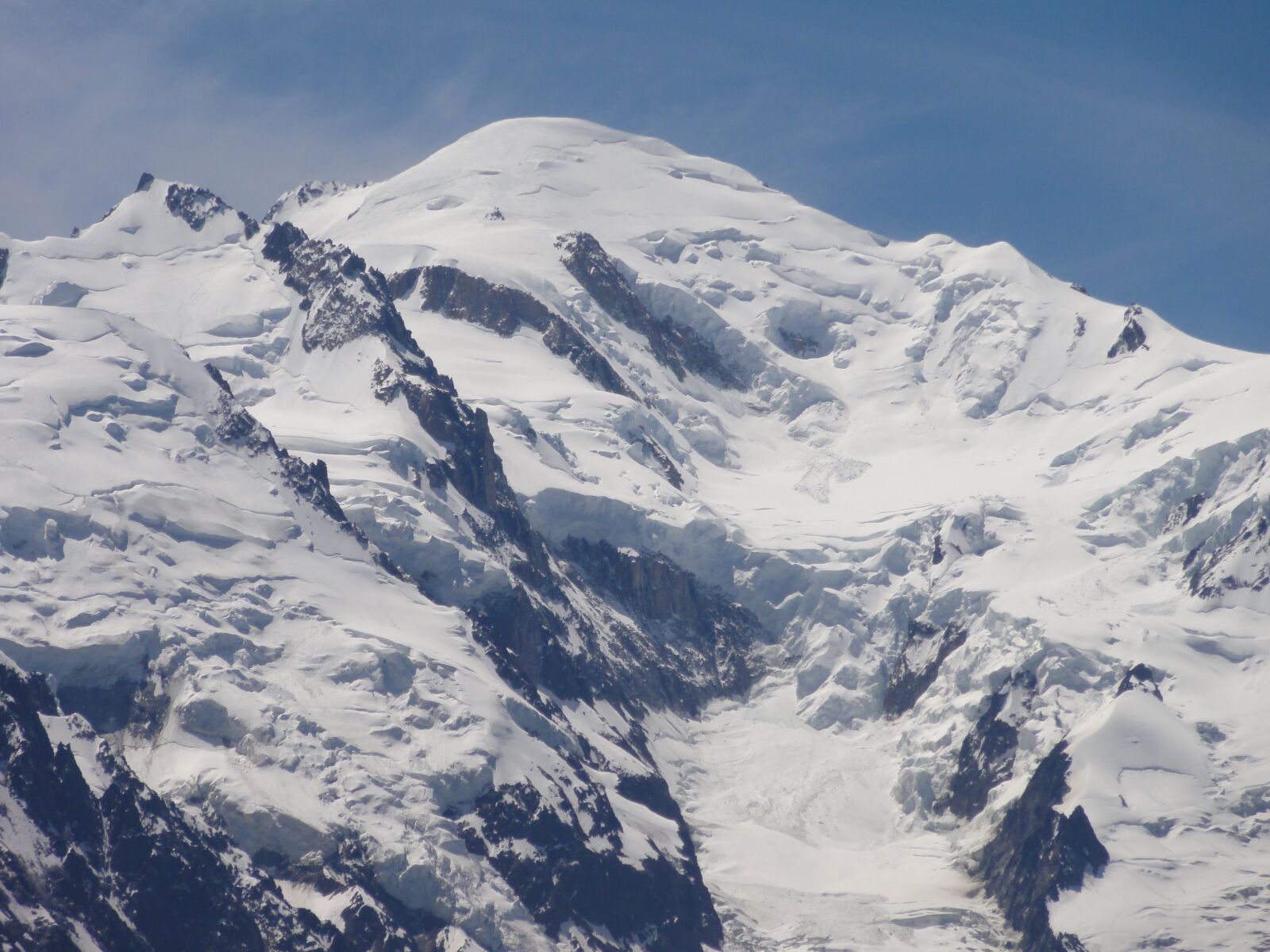 Sony DSC-HX5V sample photo. Mont, blanc, france photography