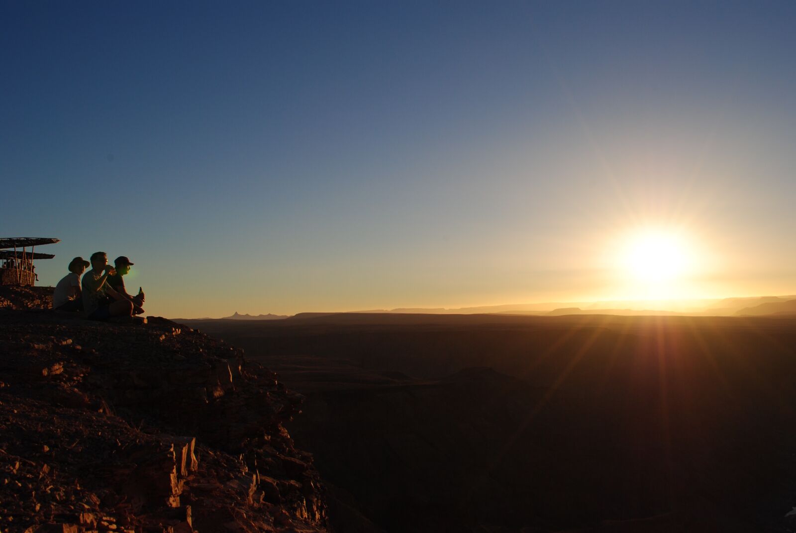 Nikon D3000 sample photo. Fish river canyon, namibia photography
