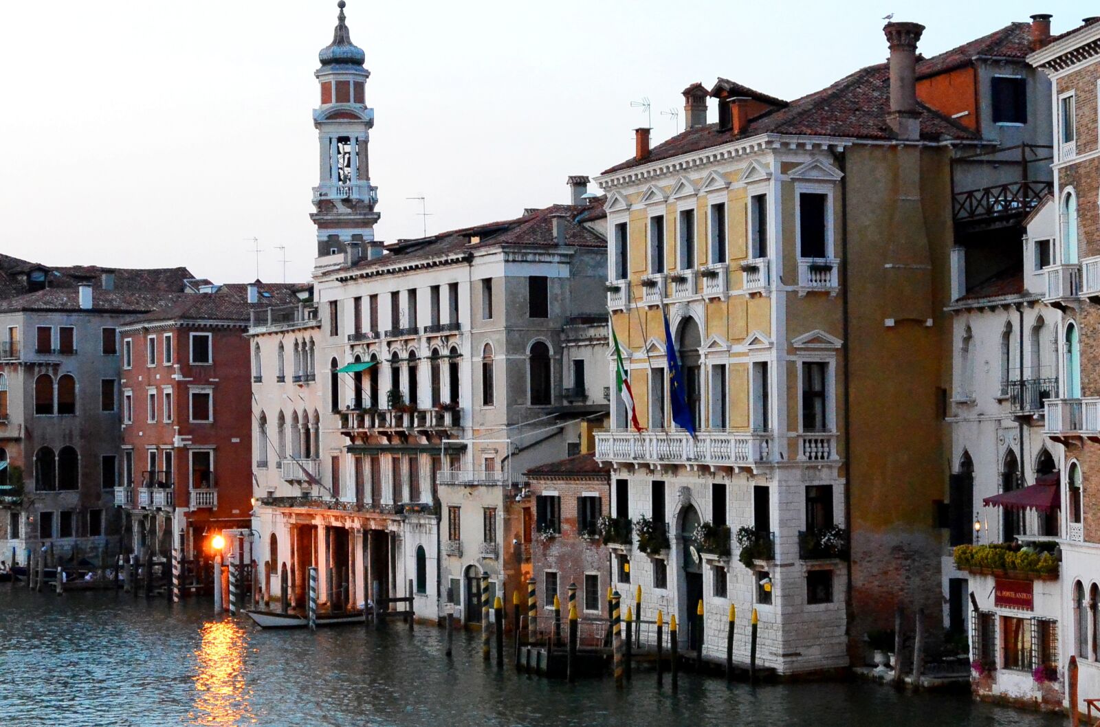 Nikon 1 S1 sample photo. Venice, houses facades, channel photography