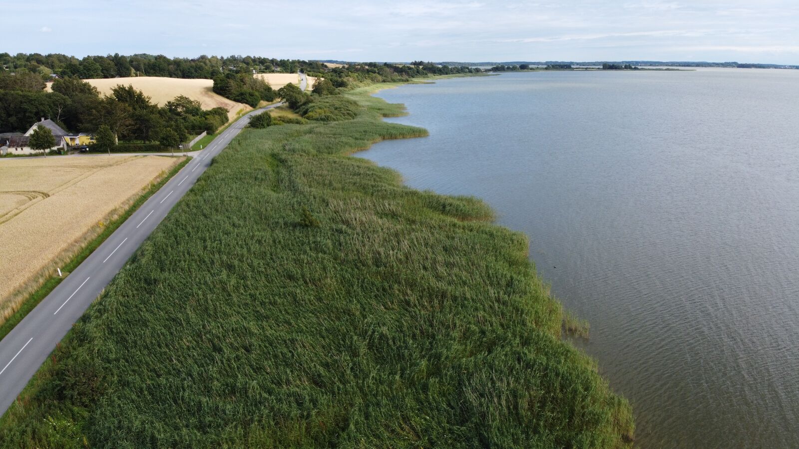 DJI FC7203 sample photo. Denmark, lake, landscape photography