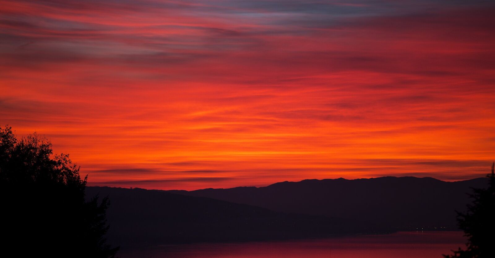 Canon EOS 6D sample photo. Sunset, landscape, silhouette photography