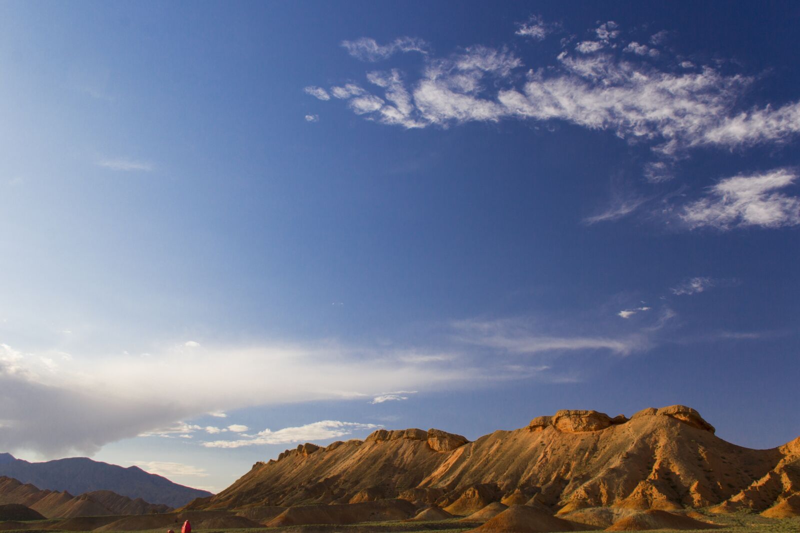 Canon EOS 60D sample photo. Danxia, blue sky, white photography