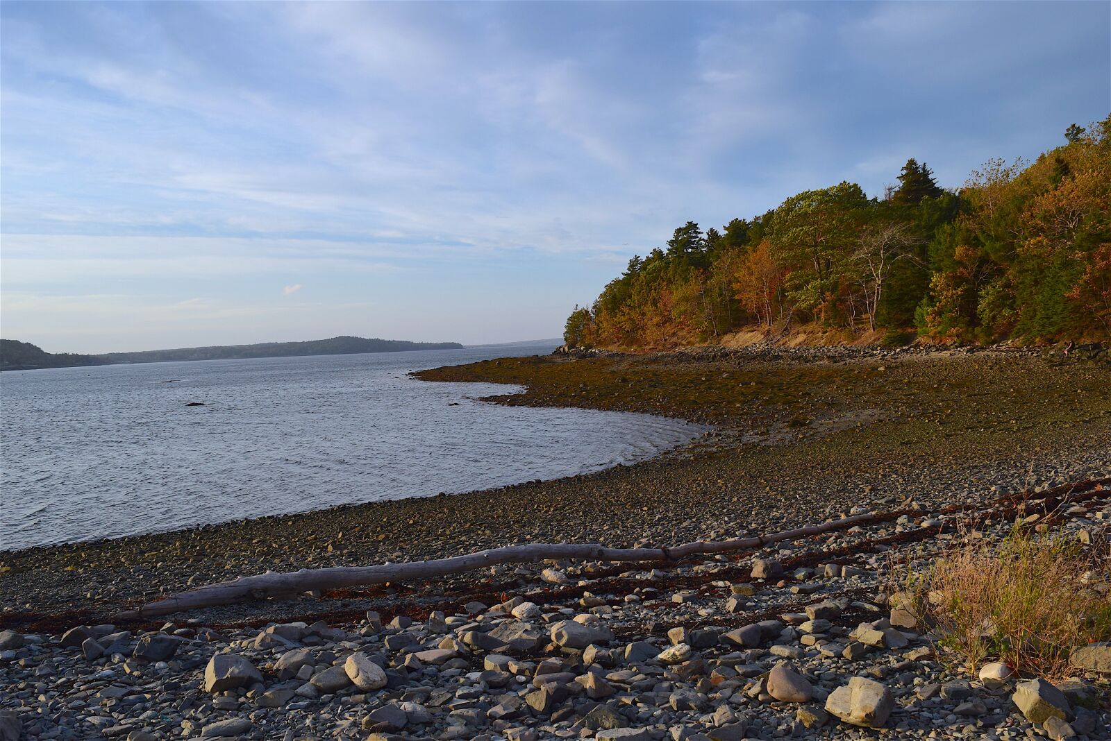 Nikon D3300 sample photo. Sunset, shore, rocks photography