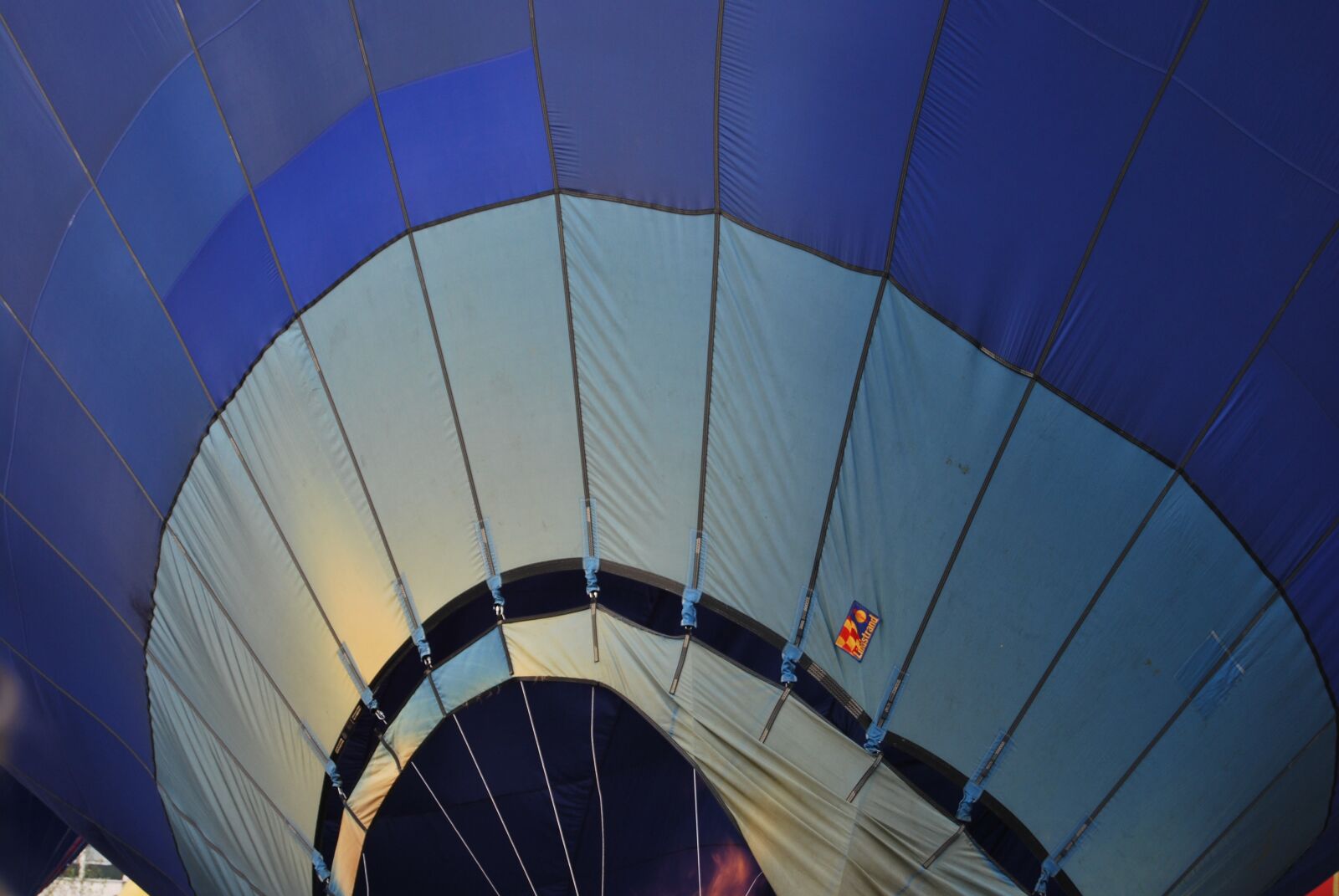 Nikon D60 sample photo. Hot air balloon, blue photography