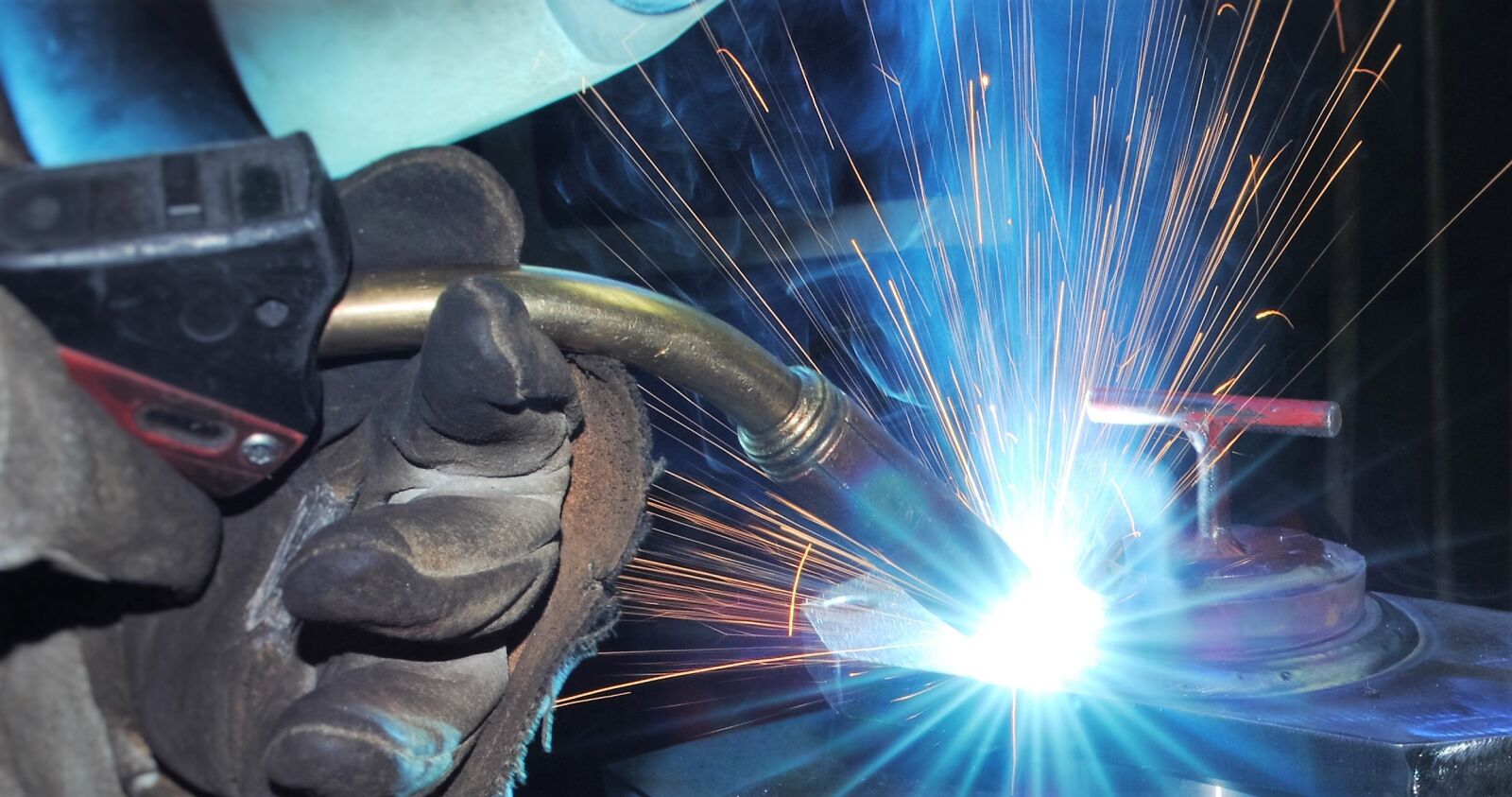 Nikon D3000 sample photo. Welding, welder, washer photography
