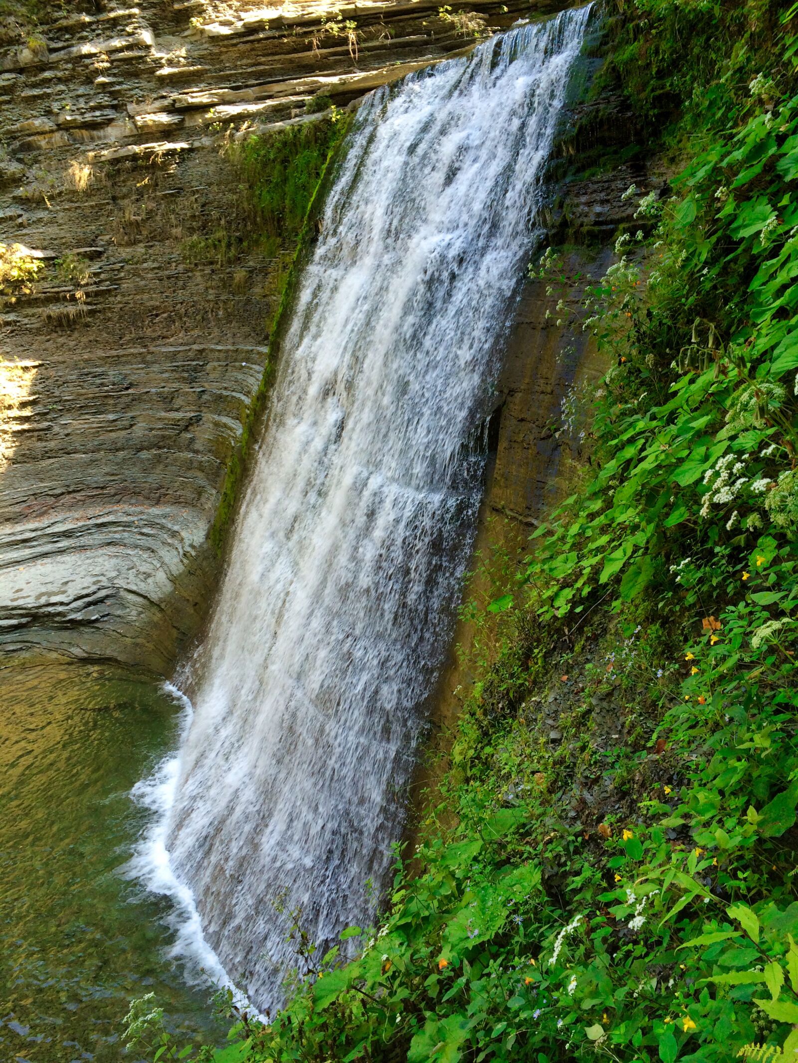 iPhone 5s back camera 4.15mm f/2.2 sample photo. Waterfall, nature, river photography
